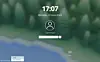 KDE Plasma login screen showing the choice of desktops