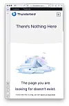 Thông báo lỗi trang web