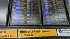 Heathrow airport departure boards display flight information with a Windows activation watermark on screen.