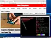LXDE 1.0 with Firefox Nightly open, showing The Register