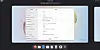 GNOME 51-rc in Fedora 45 beta, showing the Overview with Settings open
