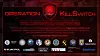 This image is a screenshot of Operation KillSwitch's splash page, as displayed on the ransomwaregroup's website, indicating it is now under the control of law enforcement