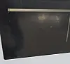 Dark postal locker touchscreen with a narrow Windows-style bar across the top.
