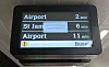 A Tyne and Wear Metro sign lists Airport and St James trains as a Java dialog covers part of the display.