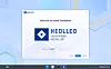 openEuler DevStation live image, showing the GNOME 49 desktop with Dash to Panel, and the Heolleo installation program