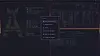 Several Hyprland windows open at once, showing boot and system settings, the Btop system monitor, and more.