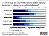 Monitoring for security effectiveness