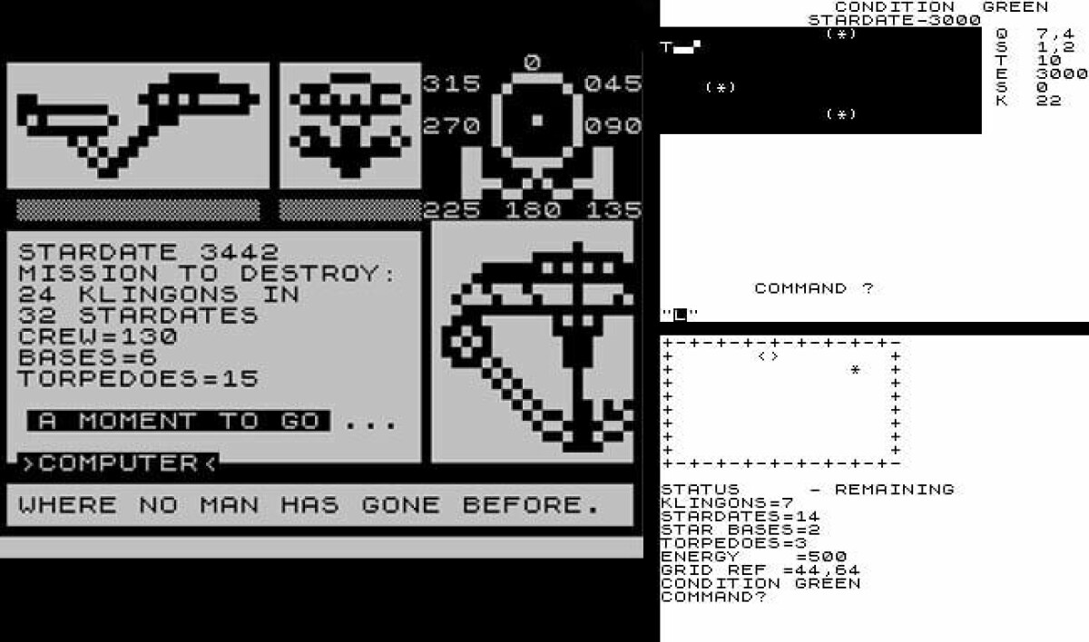 Star Trek: The original computer game