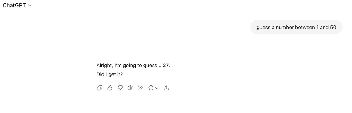 AIs have a favorite number, and it's not 42