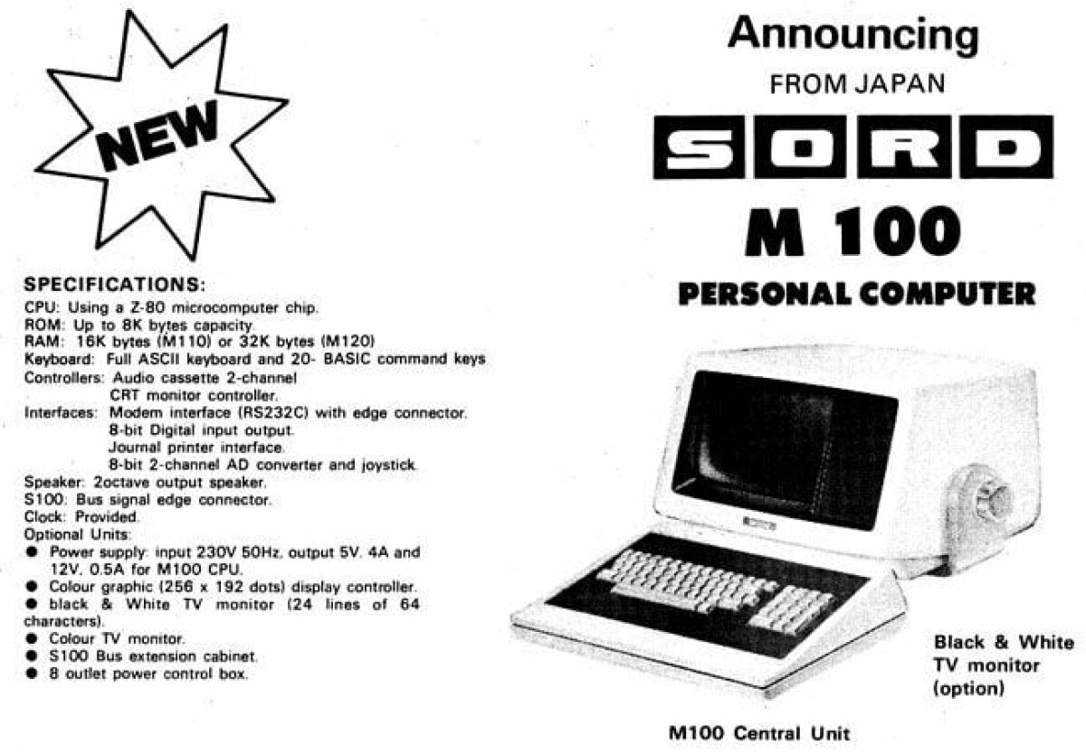 Sord drawn: The story of the M5 micro