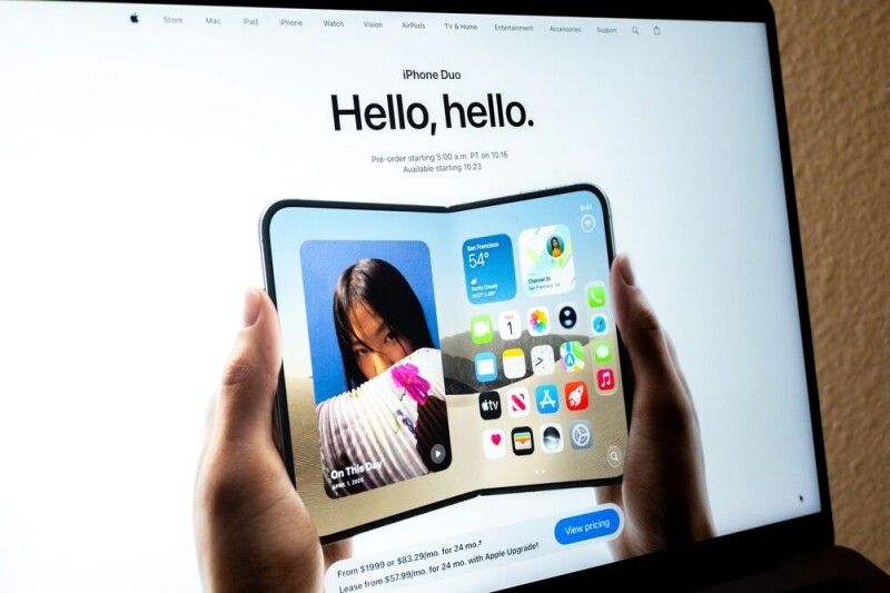 Apple iPhone Duo makes developers think in folds