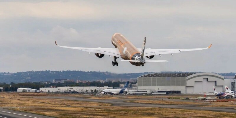 Airbus gets a new freighter – and its giant door – into the air for the first time