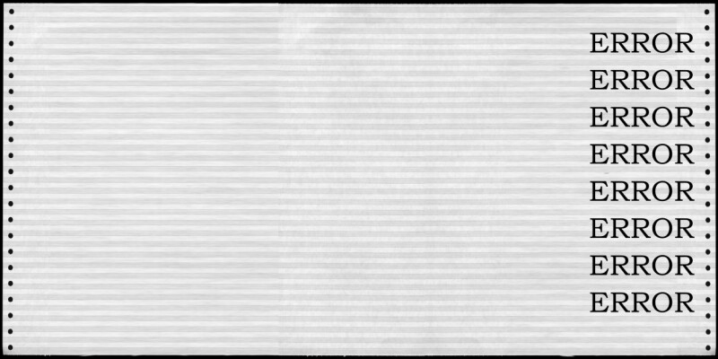 To save paper, mainframe tech ruined a week of work