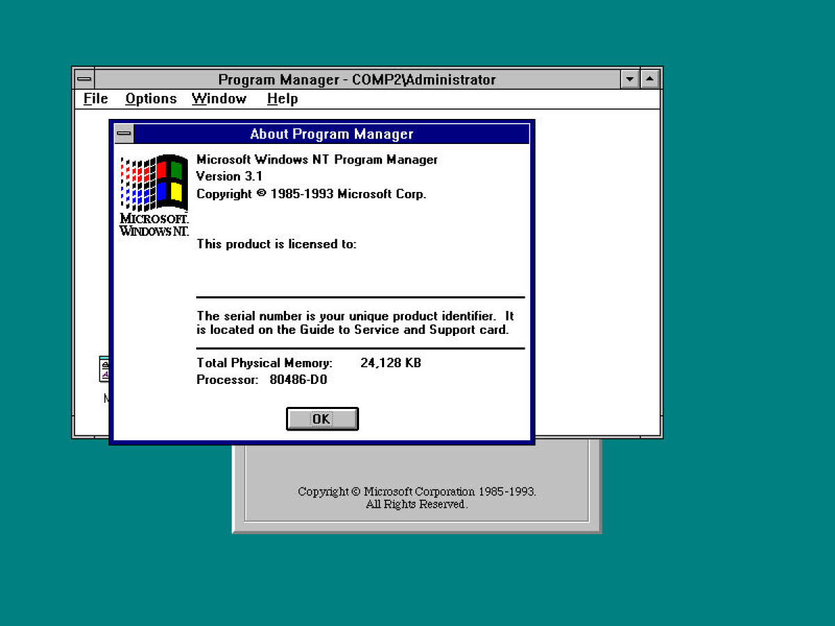 Windows NT: Remember Microsoft